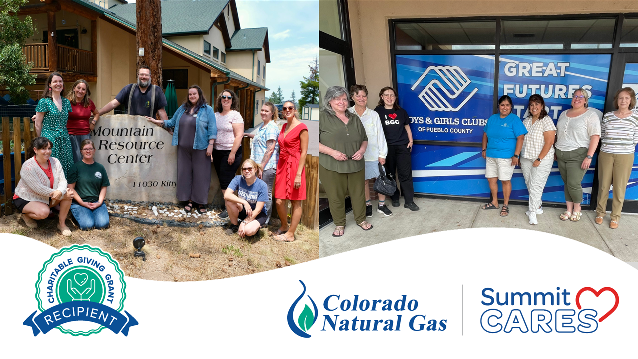 Colorado Natural Gas Awards $20,000 to Local Nonprofits Through Summit Cares